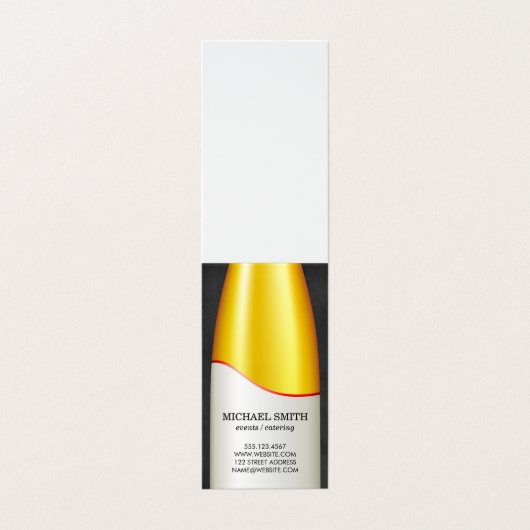 ワインボトル 名刺 (外部フラット)