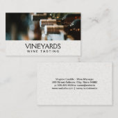 ワインボトル 名刺 (正面/裏面)