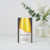 ワインボトル 名刺 (スタンド正面)