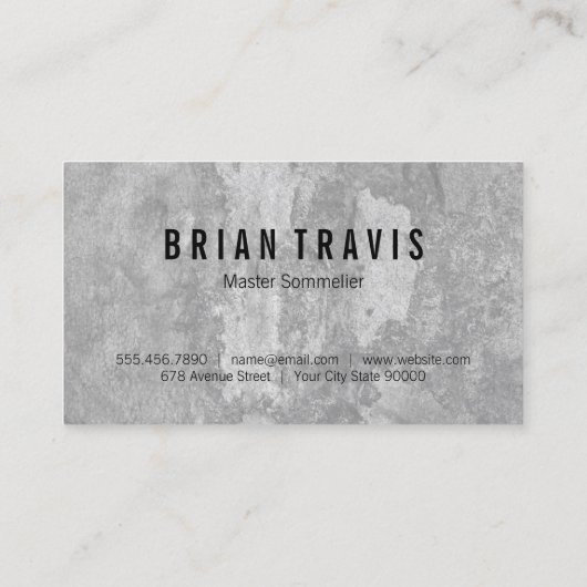 ワインボトル 名刺 (裏面)