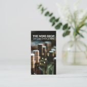 ワインボトル | 酒屋 名刺 (スタンド正面)