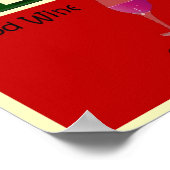 ワインポスター、ワフランスのイン ポスター (角)