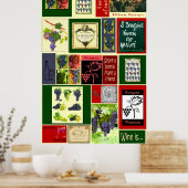 ワインポスター、ワフランスのイン ポスター (キッチン)