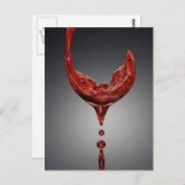 ワインポストカード ポストカード (正面/裏面)