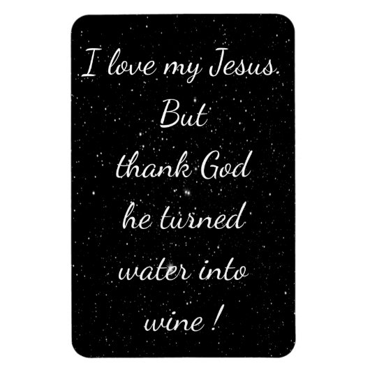 ワインマグネットへの水 マグネット (縦)