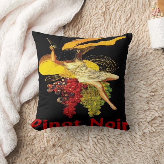 ワインメイドピノノワール クッション (ブランケット)