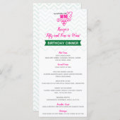 ワインメニューで年齢が上がる メニュー (正面/裏面)