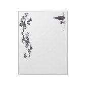 ワインメニューメモ帳 ノートパッド (回転)