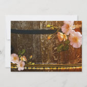 ワインモチーフの結婚式後パーティーのみ招待状 招待状 (裏面)