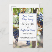 ワインユニオン イベント ワインチェック パーティー インビテーションポストカード (正面/裏面)