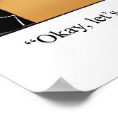 ワインユーモアのポスターギフト ポスター (角)