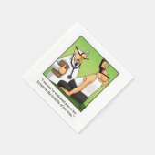 ワインユーモアカクテルパーティーナプキンズ スタンダードカクテルナプキン (角)