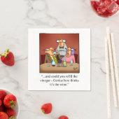 ワインユーモアカクテルパーティーナプキンズ スタンダードカクテルナプキン (インサイチュ)