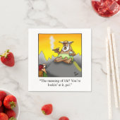 ワインユーモアカクテルパーティーナプキン スタンダードカクテルナプキン (インサイチュ)