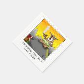 ワインユーモアカクテルパーティーナプキン スタンダードカクテルナプキン (角)