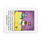 ワインユーモア冷凍機マグネット マグネット (横)