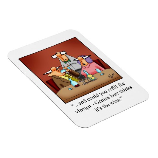 ワインユーモア冷凍機マグネット マグネット (右側)