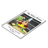 ワインユーモア雑誌 ノートブック (左側)