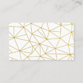 ワインラッフルチケット緑の金ゴールドシャワーカード プレイスカード (裏面)