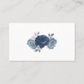 ワインラッフル結婚ブライダルシャワーカード プレイスカード (裏面)