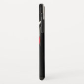 ワインラバーのカスタムモノグラムの電話ケース Case-Mate iPhoneケース (裏面/左)