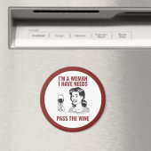 ワインラバーウィメンマグネット マグネット (インサイチュ (食洗機))