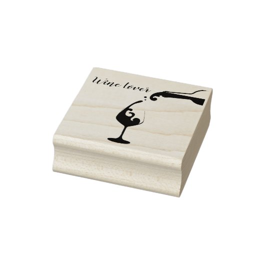 ワインラバースタンプ ラバースタンプ (スタンプ)