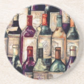 ワインラバーズサンドストーンコースター コースター (正面)