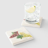 ワインラバーズストーンコースター ストーンコースター (横)