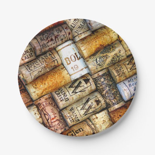 ワインラバーズ紙プレート ペーパープレート (正面)