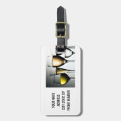 **ワインラバー**ラゲッジタグ/ I.D. FOR ALL ラゲッジタグ (正面縦)