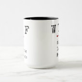 ワインラバー、引用文、ことわざ、コーヒーマグ マグカップ (中央)