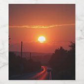 ワインラベルのアート ワインラベル (シングルラベル)