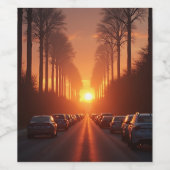 ワインラベルのアート ワインラベル (シングルラベル)