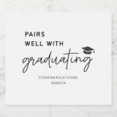 ワインラベルを卒業きらめくしてペアG スパークリングワインラベル (シングルラベル)