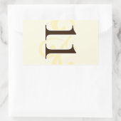 ワインラベルテーブル番号シール11 長方形シール (バッグ)