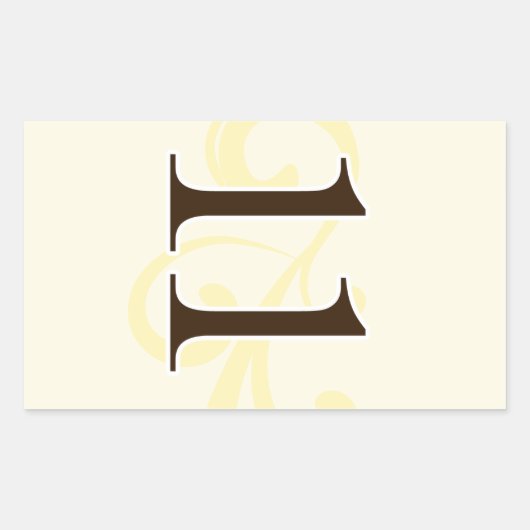 ワインラベルテーブル番号シール11 長方形シール (正面)