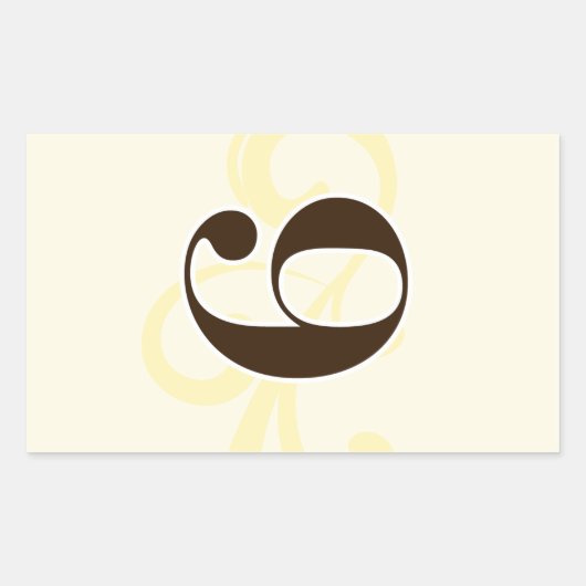 ワインラベルテーブル番号シール9 長方形シール (正面)