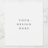 ワインラベル印刷 ワインラベル (シングルラベル)