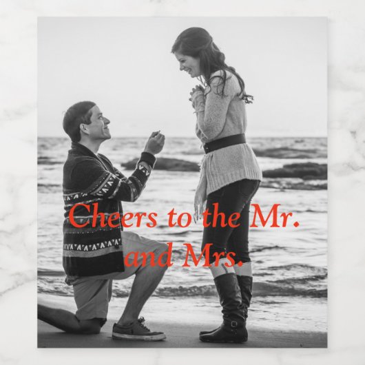 ワインラベル (シングルラベル)