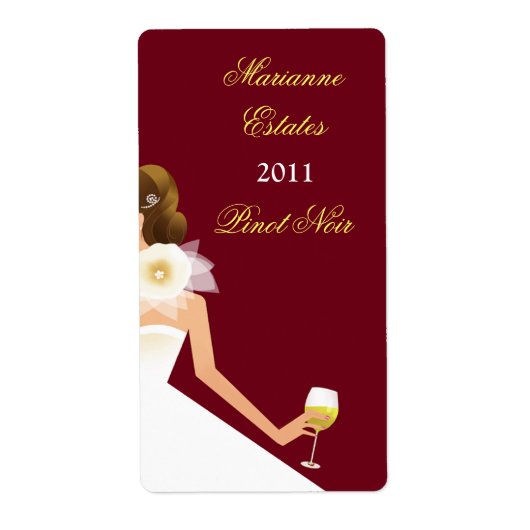 ワインラベル ラベル (正面)