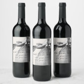 ワインラベル： 「ヴィンテージ梨」カスタマイズ可能 ワインラベル (ボトル)