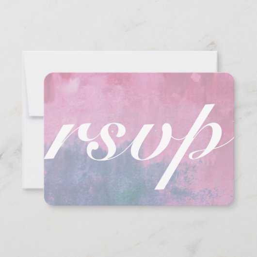 ワインレッドとネイビーの結婚式出欠確認カード（食事オプション付き） 出欠カード (正面)