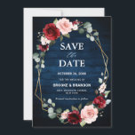 ワインレッドとブレッシュの花モダン幾何学ウェディングSave セーブザデート<br><div class="desc">エレガントでモダンなロマンチック幾何学水彩花のSave the Dateカードは、ワインレッド/マルサラ、ブレッシュピンク、パープル、ピーチの水彩ローズのブーケとそれに合わせた葉が特徴です。秋/真夏のウェディングに最適です。私の"blissweddingpaperie"ストアでより多くのマッチングデザインとバリエーションをご覧ください。さらにカスタマイズやマッチングアイテムについては、お気軽にお問い合わせください。</div>