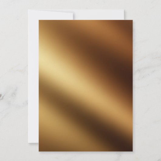 ワインレッドの花とゴールドのエレガントなデザイン　私たちは秘密結婚式を挙げる 招待状 (裏面)