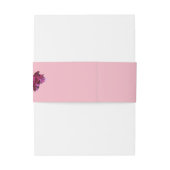 ワインレッドカスタム腹バンド 招待状ベリーバンド (裏面例)