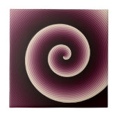 ワインレッドトワイル タイル (正面)