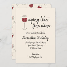 ワインレッド素晴らしワイングラス誕生日のように熟成