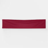 ワインレッド 横断幕 (横)