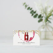 ワインロゴ |パーティー紙吹雪 名刺 (スタンド正面)